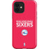 NBA Philadelphia 76ers Standard - Red iPhone 12 Impact Case
