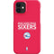 NBA Philadelphia 76ers Standard - Red iPhone 12 Mini Lite Case