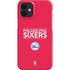 NBA Philadelphia 76ers Standard - Red iPhone 12 Mini Lite Case