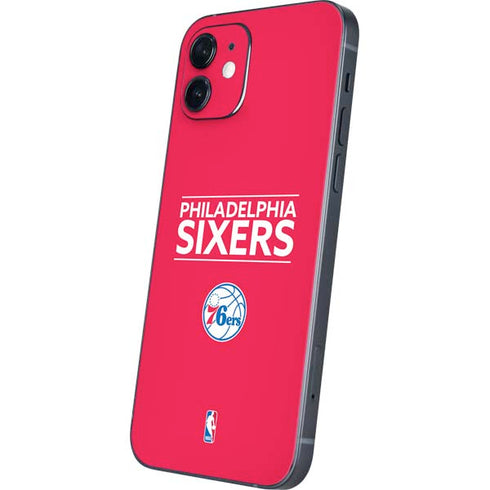 NBA Philadelphia 76ers Standard - Red iPhone 12 Mini Skin