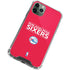NBA Philadelphia 76ers Standard - Red iPhone 12 Pro Clear Case