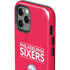 NBA Philadelphia 76ers Standard - Red iPhone 12 Pro Impact Case