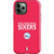 NBA Philadelphia 76ers Standard - Red iPhone 12 Pro Max Impact Case