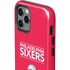 NBA Philadelphia 76ers Standard - Red iPhone 12 Pro Max Impact Case
