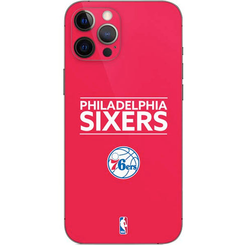 NBA Philadelphia 76ers Standard - Red iPhone 12 Pro Max Skin