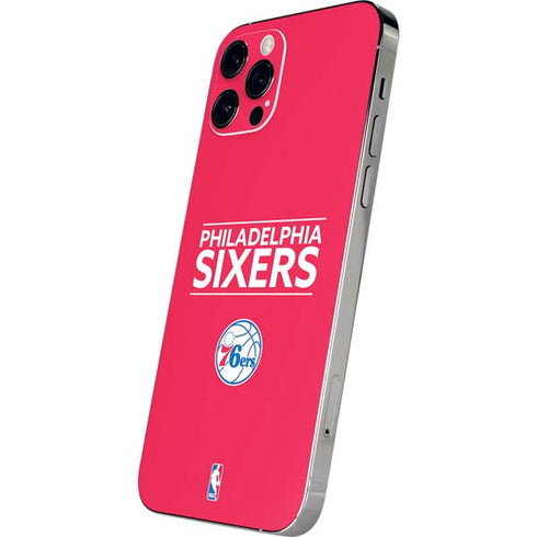 NBA Philadelphia 76ers Standard - Red iPhone 12 Pro Max Skin