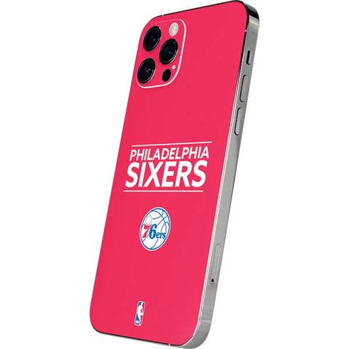 NBA Philadelphia 76ers Standard - Red iPhone 12 Pro Skin