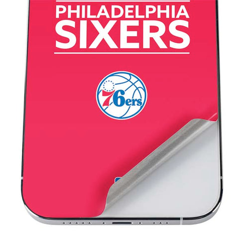 NBA Philadelphia 76ers Standard - Red iPhone 12 Pro Skin