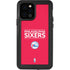 NBA Philadelphia 76ers Standard - Red iPhone 12 Pro Waterproof Case