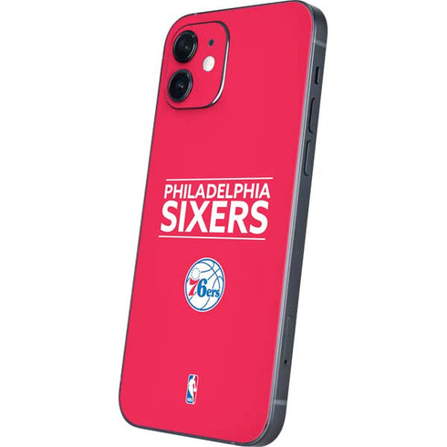 NBA Philadelphia 76ers Standard - Red iPhone 12 Skin