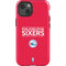 NBA Philadelphia 76ers Standard - Red iPhone 13 Impact Case