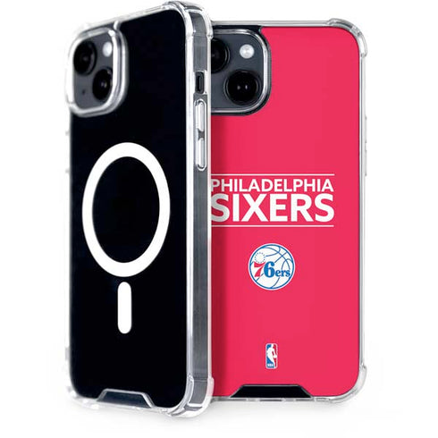 NBA Philadelphia 76ers Standard - Red iPhone 13 MagSafe Case