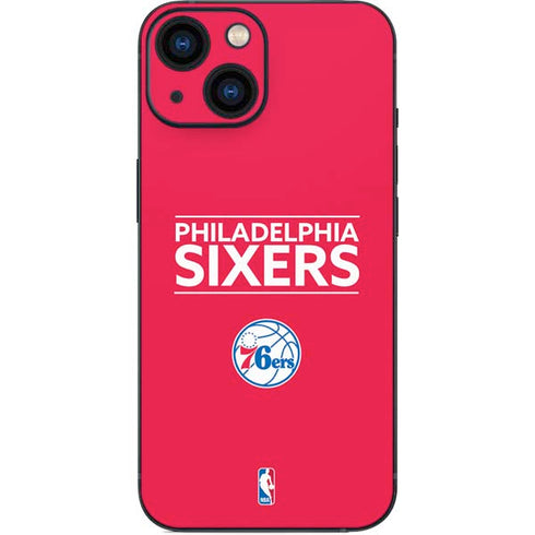NBA Philadelphia 76ers Standard - Red iPhone 13 Mini Skin