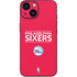 NBA Philadelphia 76ers Standard - Red iPhone 13 Mini Skin