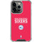 NBA Philadelphia 76ers Standard - Red iPhone 13 Pro Clear Case