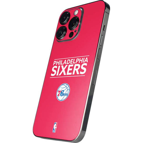 NBA Philadelphia 76ers Standard - Red iPhone 13 Pro Max Skin