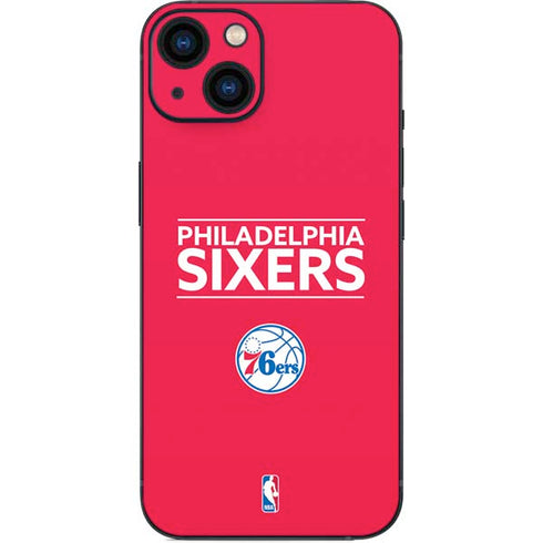 NBA Philadelphia 76ers Standard - Red iPhone 14 Plus Skin