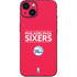NBA Philadelphia 76ers Standard - Red iPhone 14 Plus Skin