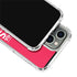 NBA Philadelphia 76ers Standard - Red iPhone 14 Pro Max Clear Case