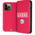 NBA Philadelphia 76ers Standard - Red iPhone 14 Pro Max Folio Case
