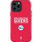 NBA Philadelphia 76ers Standard - Red iPhone 15 Pro Max Impact Case