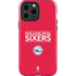 NBA Philadelphia 76ers Standard - Red iPhone 15 Pro Max Impact Case