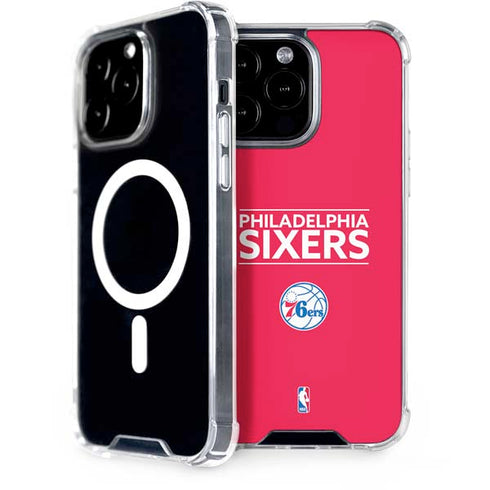 NBA Philadelphia 76ers Standard - Red iPhone 15 Pro Max MagSafe Case