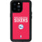 NBA Philadelphia 76ers Standard - Red iPhone 14 Pro Max Waterproof Case
