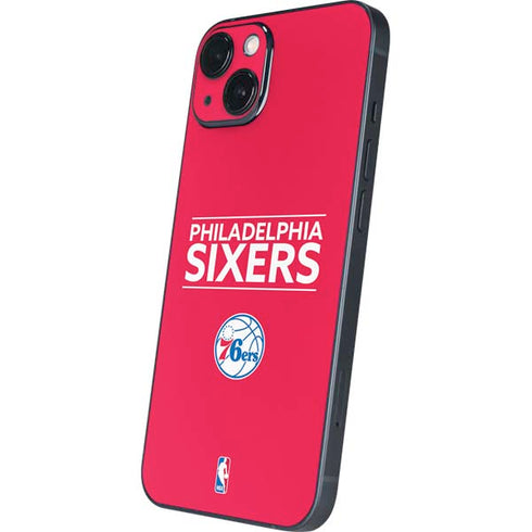 NBA Philadelphia 76ers Standard - Red iPhone 14 Skin