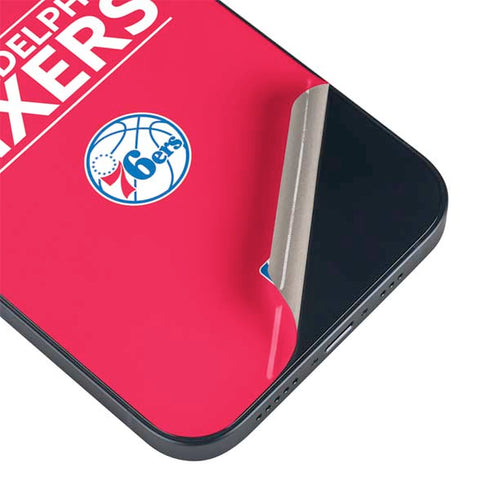 NBA Philadelphia 76ers Standard - Red iPhone 14 Skin