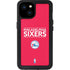 NBA Philadelphia 76ers Standard - Red iPhone 15 Plus Waterproof Case