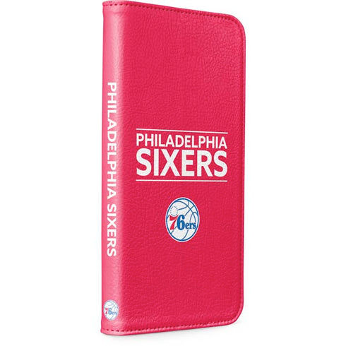 NBA Philadelphia 76ers Standard - Red iPhone 15 Pro Max Folio Case