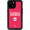 NBA Philadelphia 76ers Standard - Red iPhone 15 Waterproof Case