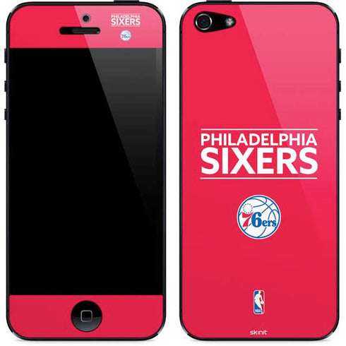 NBA Philadelphia 76ers Standard - Red iPhone 5/5s/5SE Skin