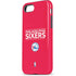 NBA Philadelphia 76ers Standard - Red iPhone 7 Pro Case
