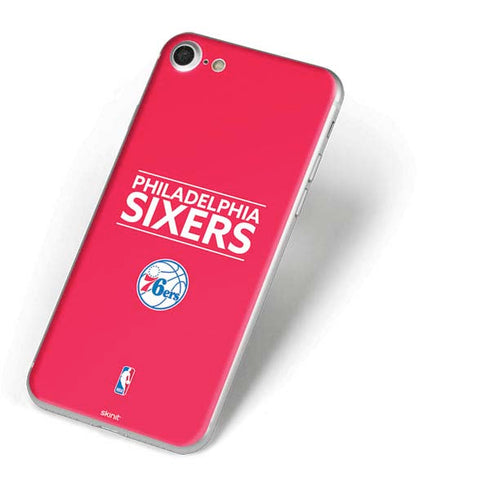 NBA Philadelphia 76ers Standard - Red iPhone 7 Skin