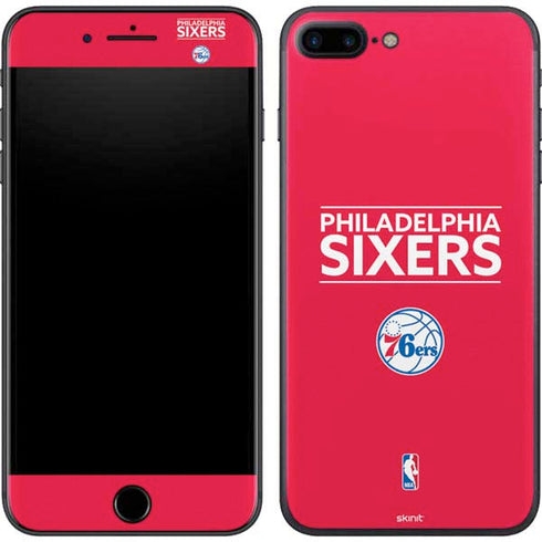 NBA Philadelphia 76ers Standard - Red iPhone 8 Plus Skin