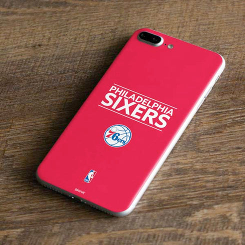NBA Philadelphia 76ers Standard - Red iPhone 8 Plus Skin
