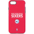NBA Philadelphia 76ers Standard - Red iPhone 8 Pro Case