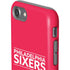 NBA Philadelphia 76ers Standard - Red iPhone SE (2nd & 3rd Gen) Pro Case