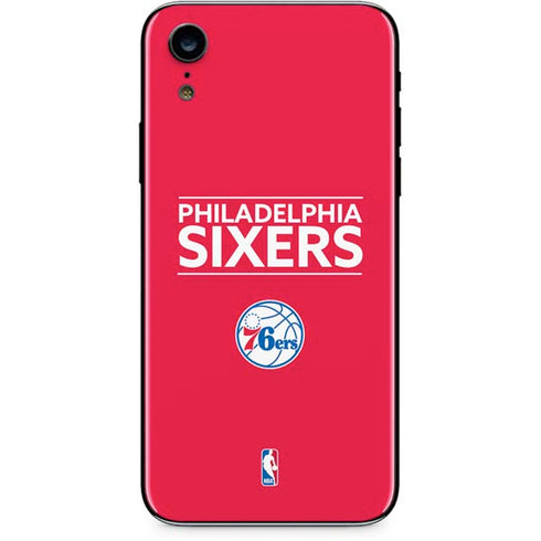 NBA Philadelphia 76ers Standard - Red iPhone XR Skin