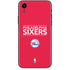 NBA Philadelphia 76ers Standard - Red iPhone XR Skin