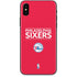 NBA Philadelphia 76ers Standard - Red iPhone XS Max Skin
