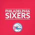 NBA Philadelphia 76ers Standard - Red iPhone XS Skin