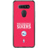 NBA Philadelphia 76ers Standard - Red LG K51/Q51 Clear Case