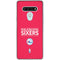 NBA Philadelphia 76ers Standard - Red LG Stylo 6 Clear Case