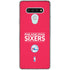 NBA Philadelphia 76ers Standard - Red LG Stylo 6 Clear Case