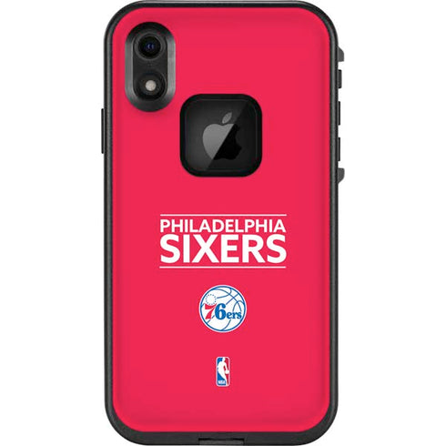NBA Philadelphia 76ers Standard - Red LifeProof Fre iPhone Skin