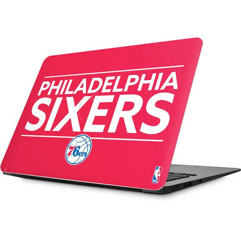 NBA Philadelphia 76ers Standard - Red Apple MacBook Skin