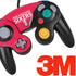 NBA Philadelphia 76ers Standard - Red Nintendo GameCube Controller Skin
